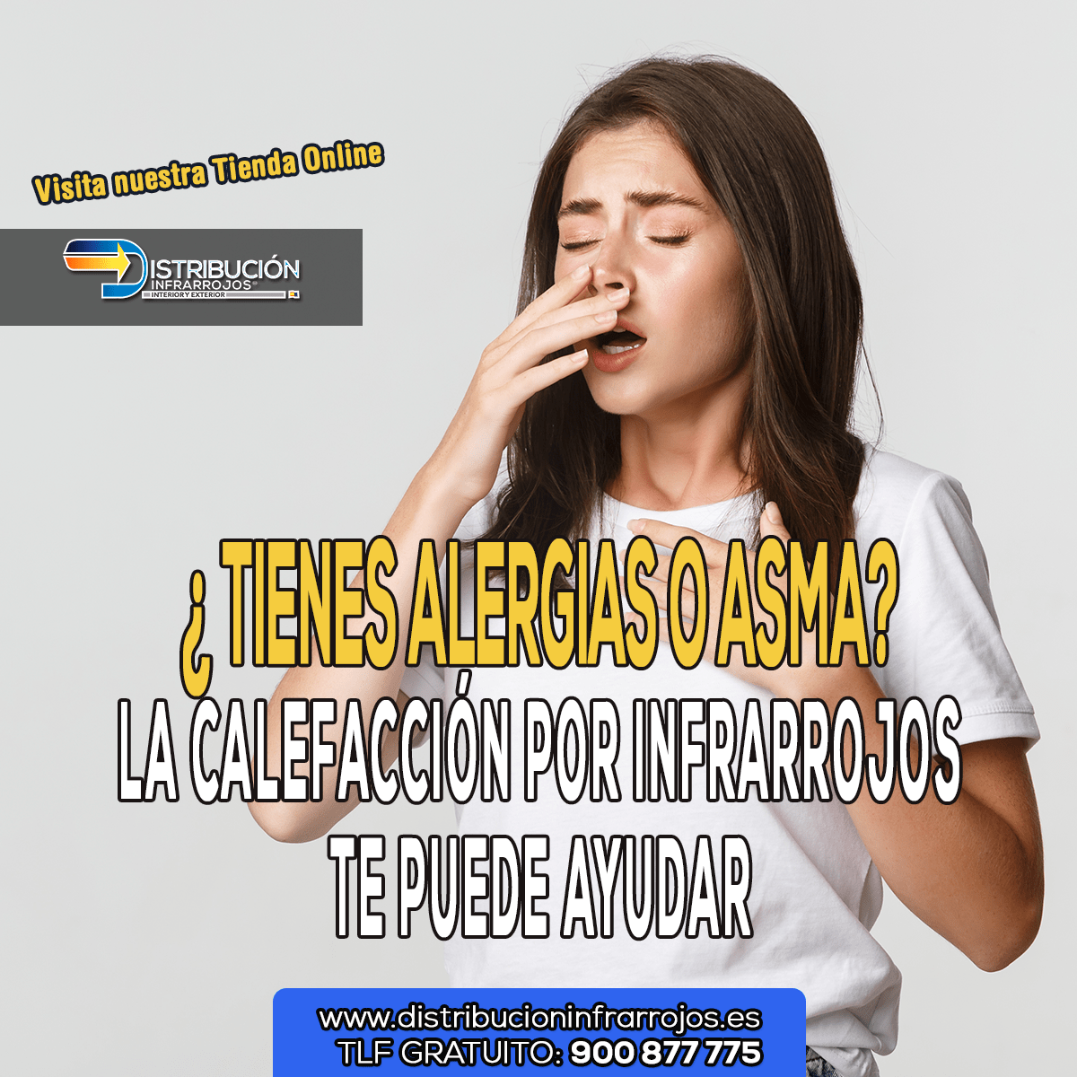 alergias calefaccion infrarrojos