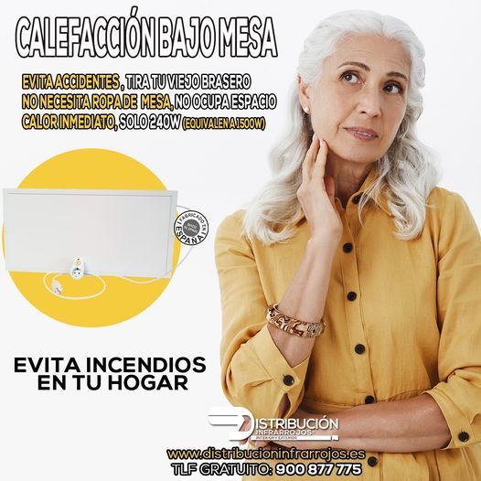 calefaccion sin incendios